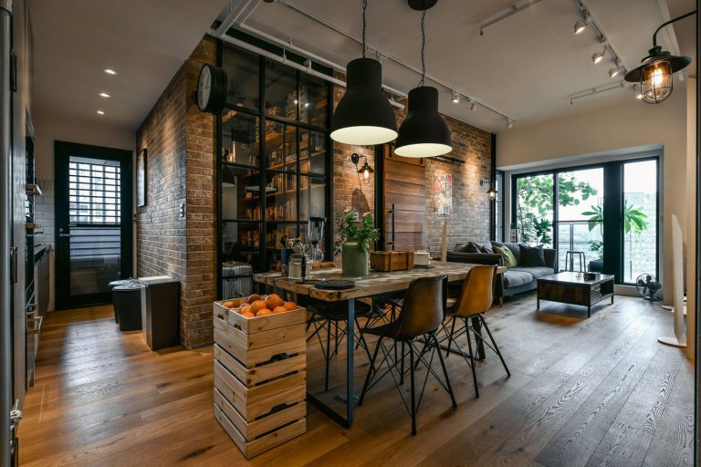 Dining-Living-area-Loft-style