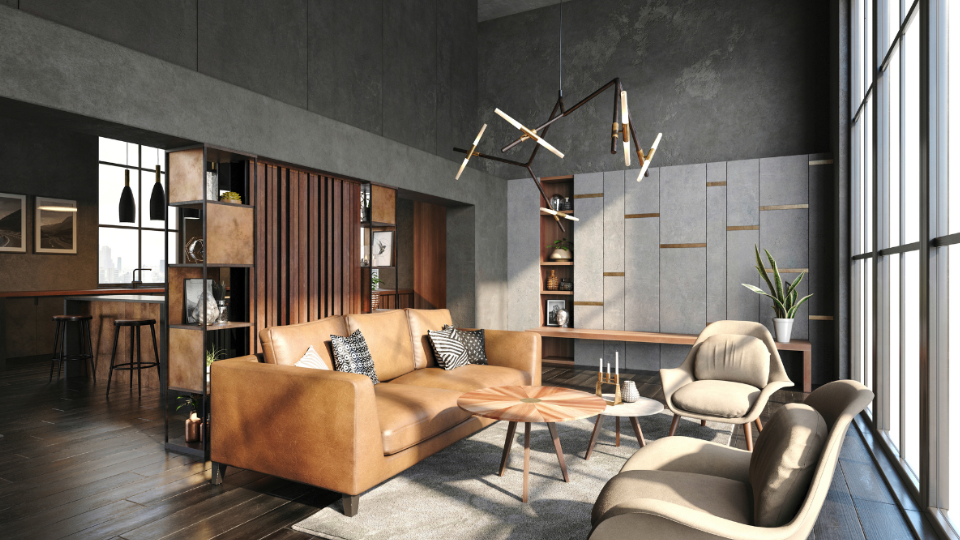 Living-area-Loft-style