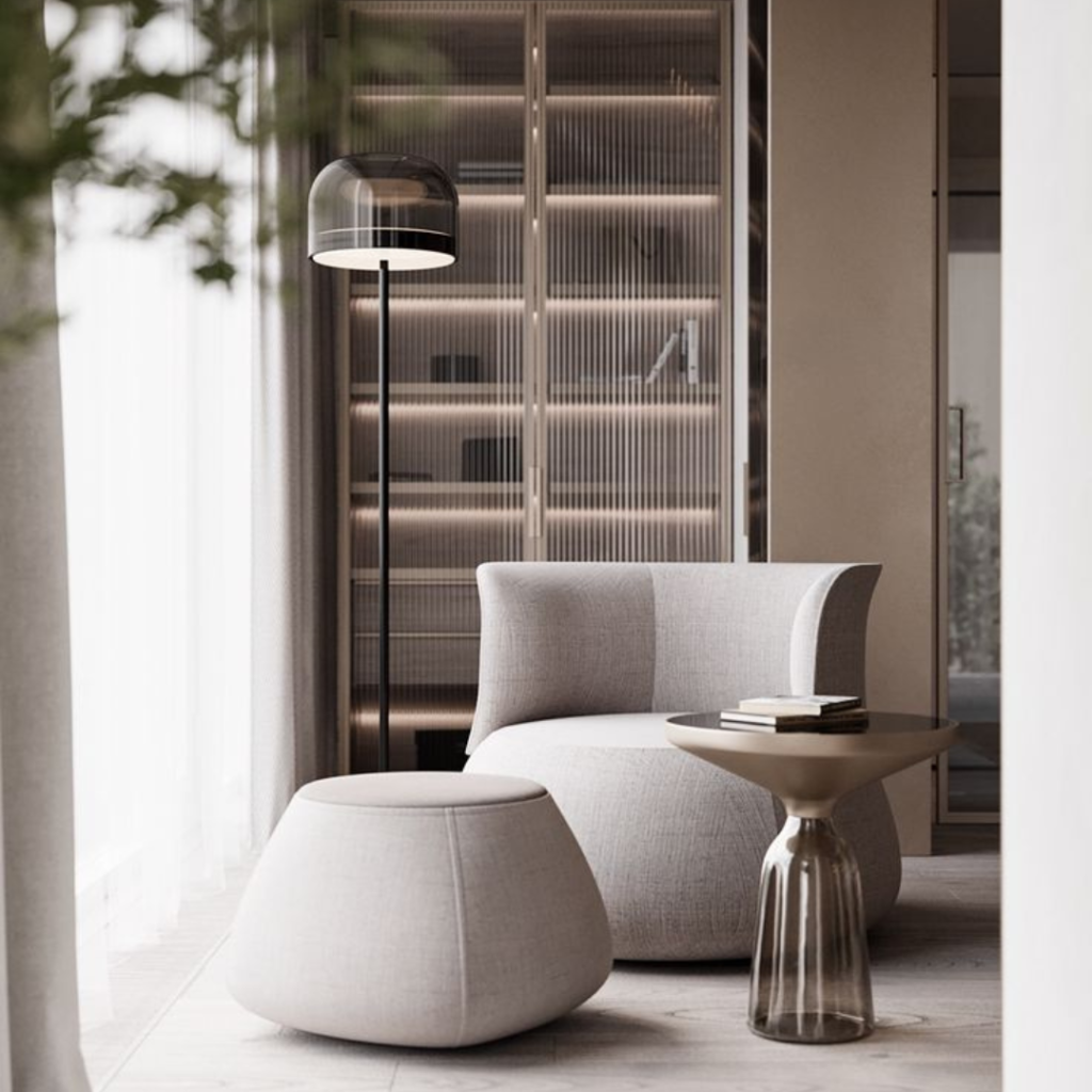 minimal furniture art